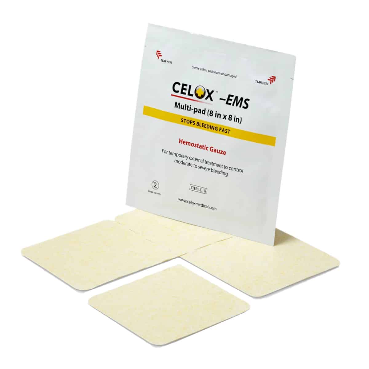 Safeguard Medical-Celox EMS Gauze Pads-MedTech-2
